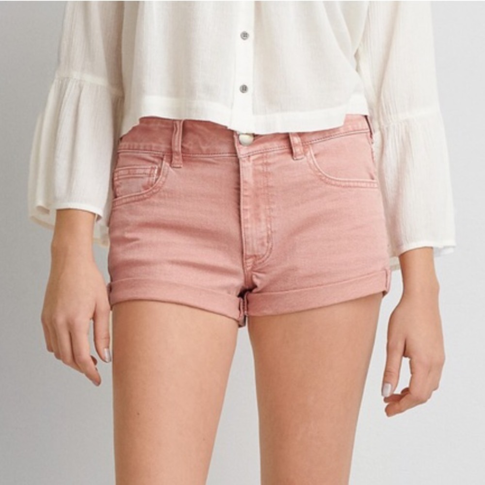 American Eagle Outfitters Hi Rise Shortie Shorts